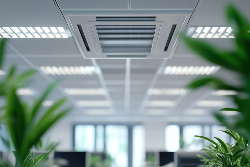 Klimatisierte offene Bürofläche für Gewerbe